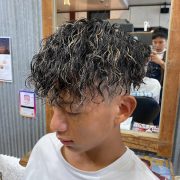 白金メッシュ×ツイストスパイラル